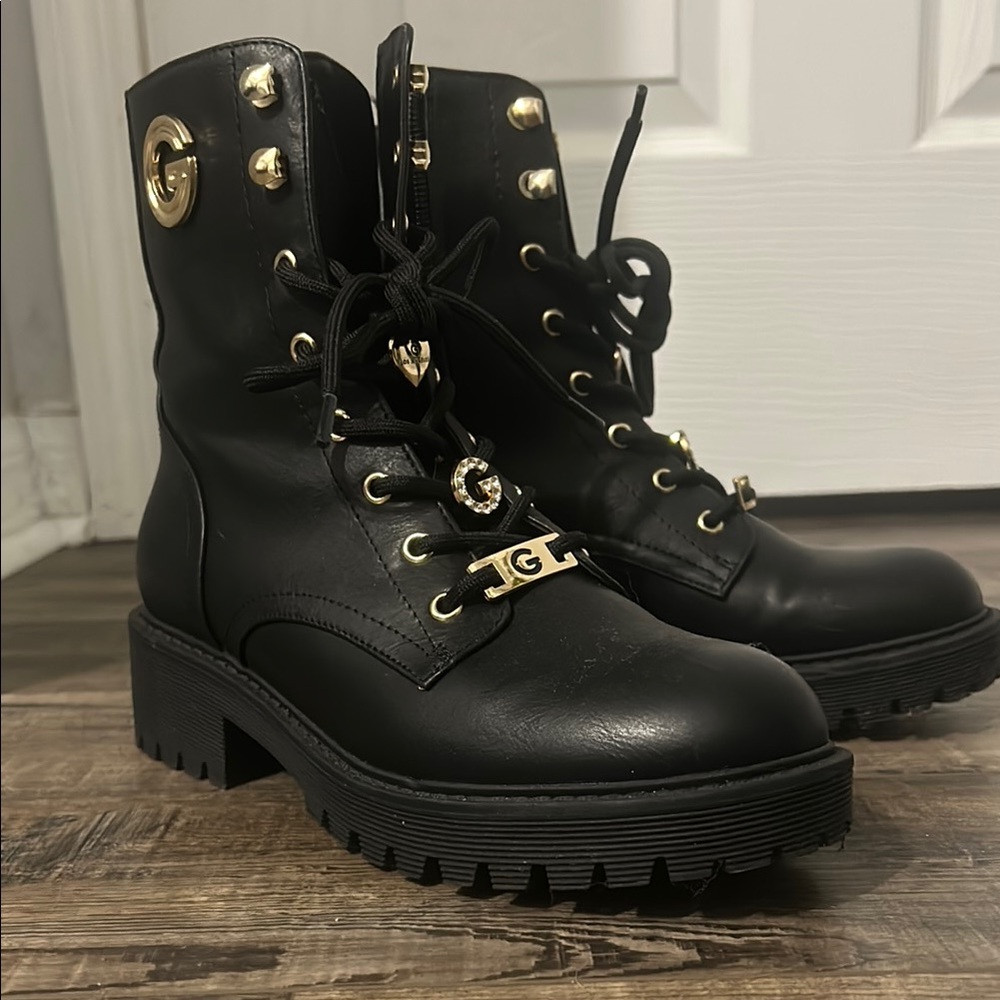 Black Leather Women's Boots